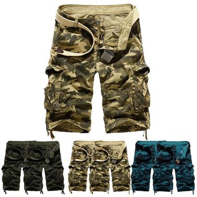 Camouflage Shorts Male Military Army Short Cargo Pants Summer Casual Leisure Shorts