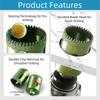 Vacuum Brazed Tile Hole Opener Angle Grinder Dry Drilling Core Drill Bits Less Heat Serrated Dry Drilling Tool Glass Processing