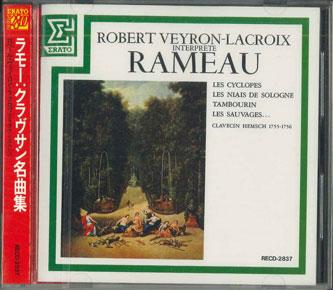 

CD ROBERT VEYRON LACROIX - Rameau L oeuvre Pour Clavecin RECD2837 ERATO Japan Classical Used