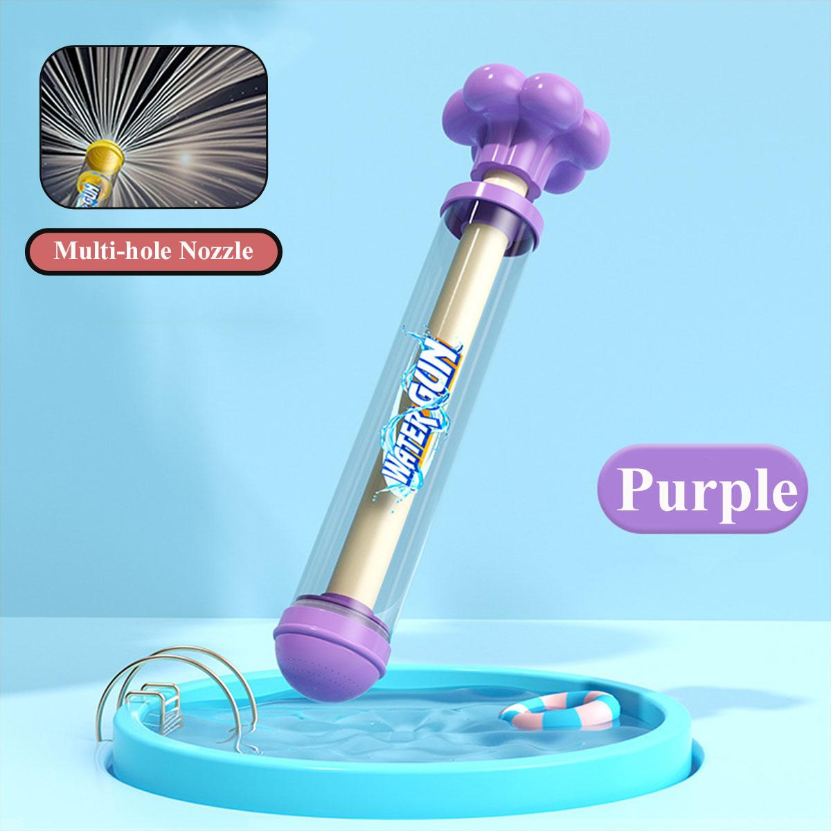 Pusher Type Fun Fireworks Water Jet Spray Firework-Shaped Spray Water Gun Prop Outdoor for Bathing, Pool, Party Entertainment фиолетовый
