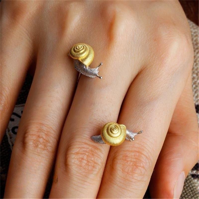Eye catching Snail Ear Adornments Dainty Snail Earrings Charm for Man and Women