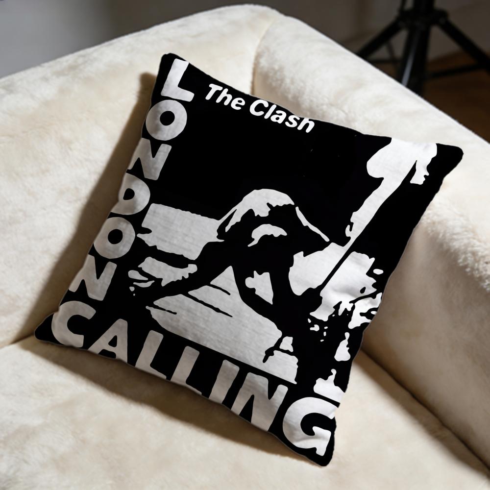 Stylish Tthe Clashful Cushion Cover Soft Decorative Pillow Case Suitable for Bedroom Sofa Car Travel Use