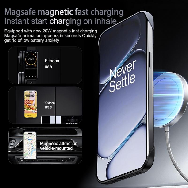 Delicate and Skin-friendly Gradient Strong Magnetic Case For OnePlus 15R 1 + 15 one Plus Ace 6T ace6 Protect Cover