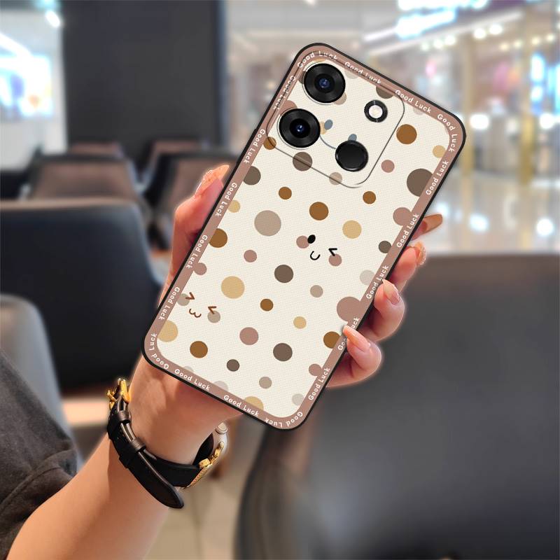 Soft Case Protective Phone Case For Infinix Smart7 HD Anti-dust Fashion Design Full Wrap Silicone Dirt-resistant Cartoon