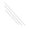 100 Pièces Barres d'Extension pour Stylo à Perles Pièces Tige Lisse à Perles Porte-Remplacement pour Activités Créatives de Perlage pour Enfants
