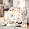 Nami Print Blanket Warm Comfortable Flannel Blanket Suitable for Bedrooms,Sofas, Beds,Chairs,Travel -QIAO61