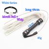 White Series Whip+Mouth Ball Set  Couple Games Sex Toys SM  BDSM Adult Products 45cm 85g