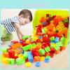 Colorful Educational Plastic Building Block Set For Kids With Diy Features And 200 To 520 Pieces
