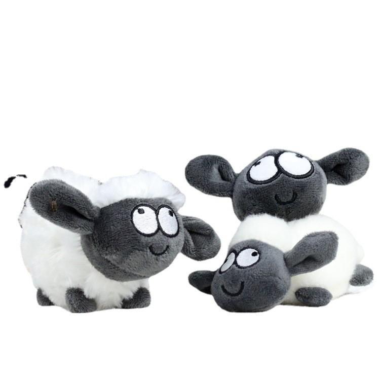 Charming Little Sheep Plush Toy Cozy Keychain Fluffy Lamb Doll For Bag Accessories