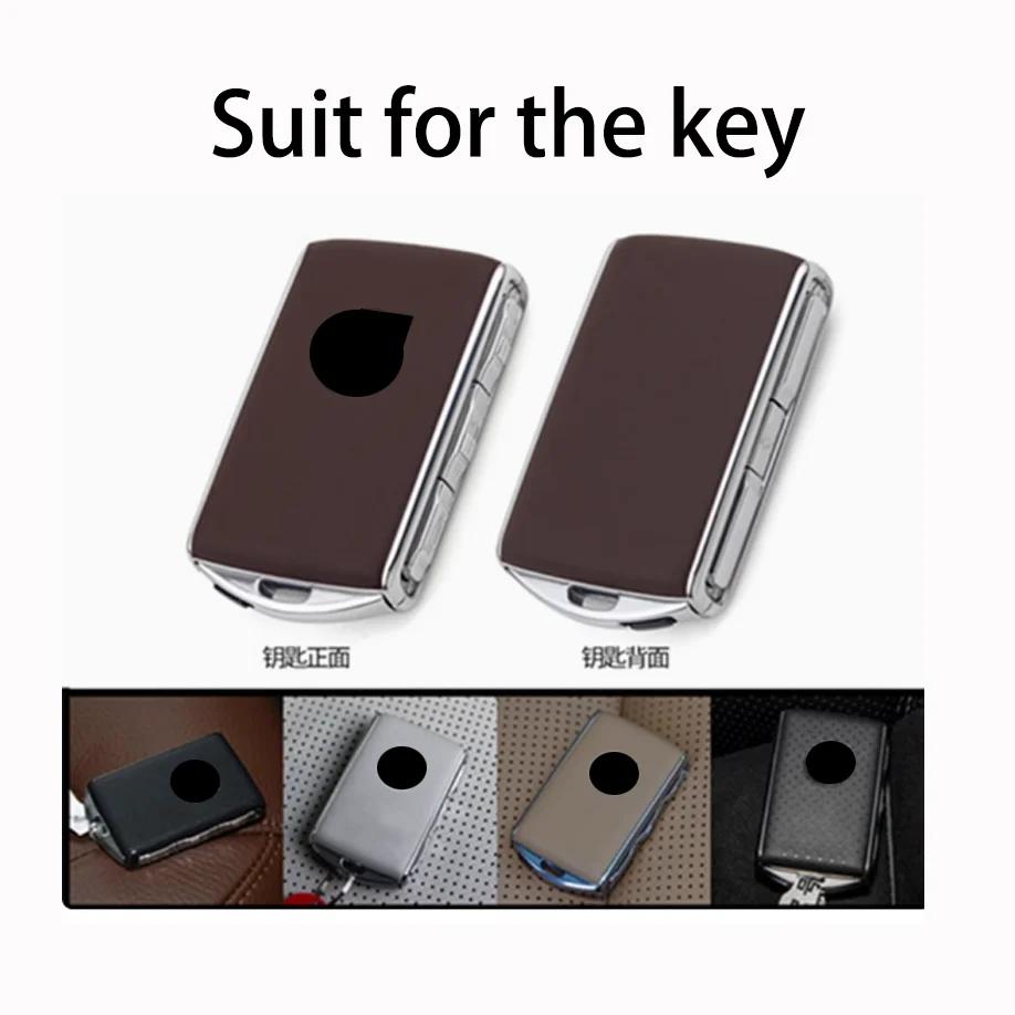 Genuine Leather For Volvo Xc40 Xc60 Xc90 S60 S90 V60 V90 Polestar 2 Polesta1 Car Key Case Auto Key Modification Car Accessories