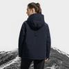 Fila Fitness Fashion Simple Casual Sports Versatile Comfortable Loose Hooded Warm Down Jacket Women Outerwear A51W541902FNV