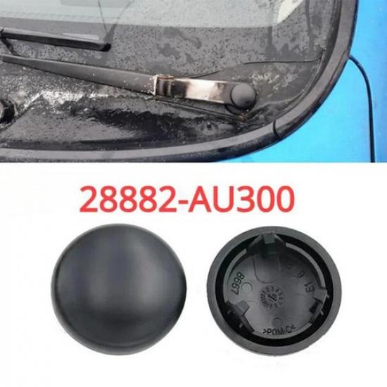 2Pcs 28882-AU300 Front Windshield Wiper Arm Nut Cap For Nissan Cube Juke Dualis