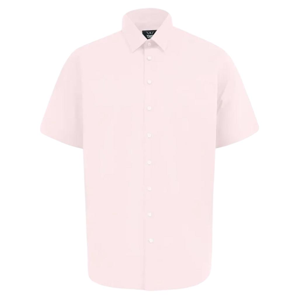 Duke Mens D555 Lucas Stretch Kingsize Short-Sleeved Shirt