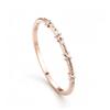 Alloy Bracelets Woman Bangle Zircon for Woman Golden Love Crystal Wedding Feminina Luxury Jewellery Gifts