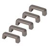 20 Pcs Arch Bridge Buckle 16.5x6x7mm Metal D Ring Connector Buckle with PH Screw for Leather