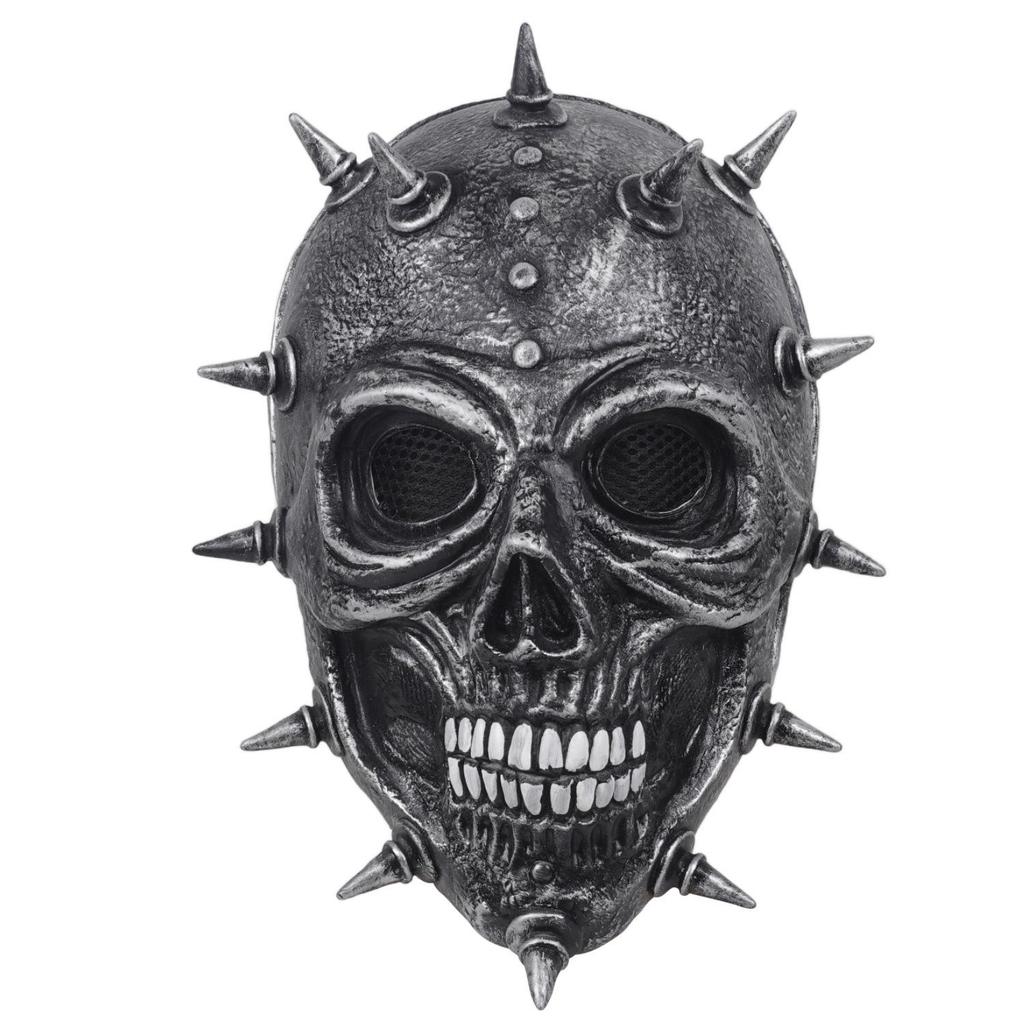 Rivet Skull Punk Style Halloween Mask for Role Play