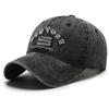 Vintage Letter NEW YORK Embroidery Baseball Cap Visor Washed Cotton Peaked Cap Adjustable Baseball Hats For Man Women