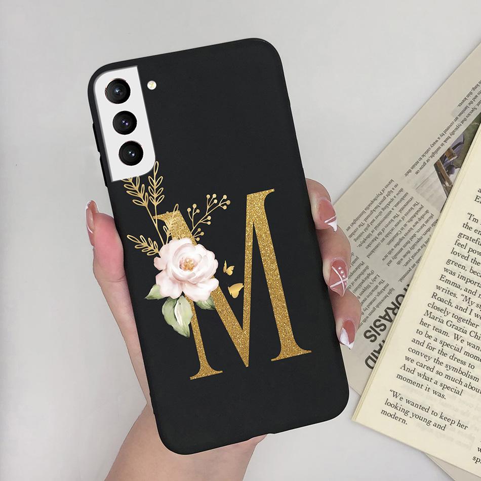 For Samsung S21 FE S21 Ultra Plus Case Slim Soft Cute Letters Cover For Samsung Galaxy S21 Plus 5G S21+ S 21 Ultra Phone Cases