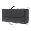 Sac de rangement pour coffre de voiture, sac de rangement en feutre de grande capacité pour outils de voiture, boîte de rangement pour articles divers, sac antidérapant et anti-poussière