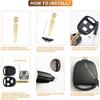 Key Fob Case Shell Replacement for Lexus RX350 RX330 RX300 RX400h ES300 ES330 GS300 GS400 GS430 GX470 IS300 IS330 LS400 LS430 LX470 SC430 1998-2010 3