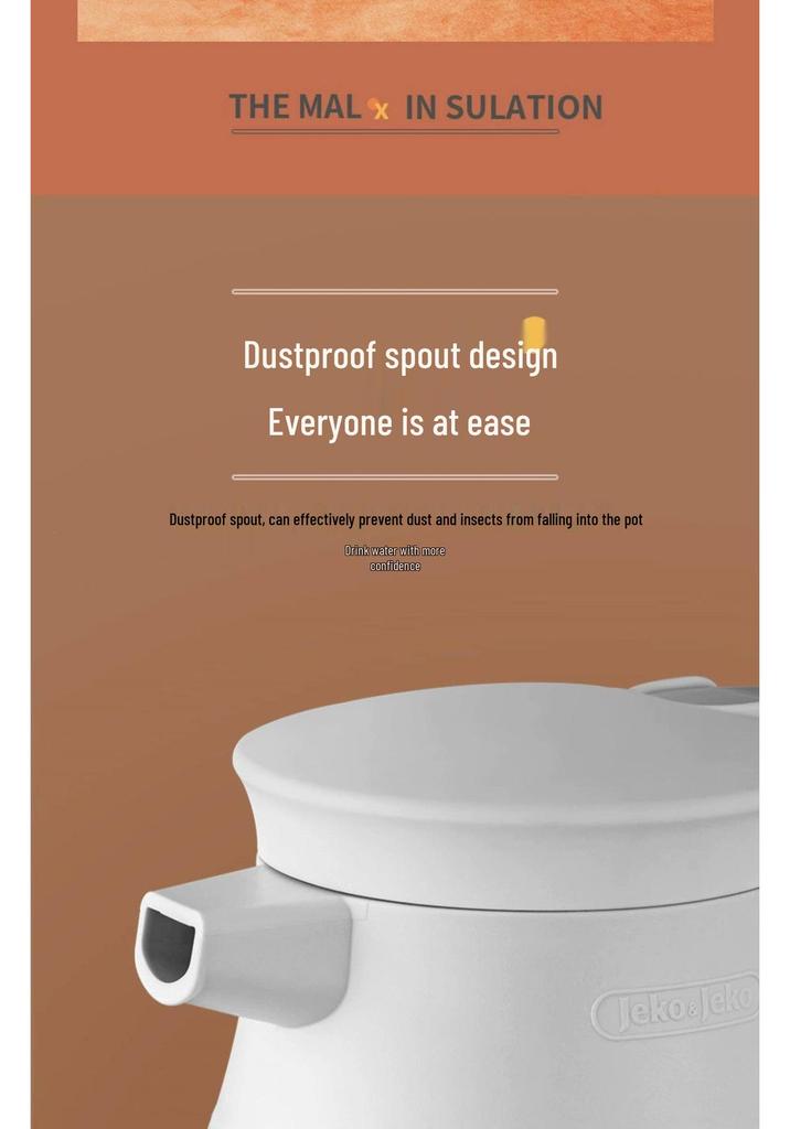 Large Capacity Thermos Flask - Ideal for Dorms and Home, Keeps Water Hot, Also Functions as a Small Teapot