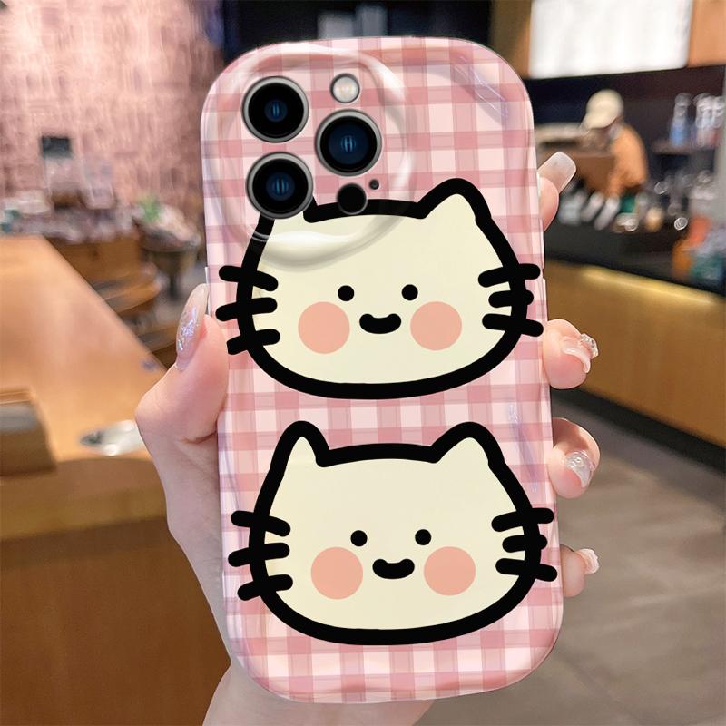 

Phone Case Kawaii Cute Fat Cat For Xiaomi Mi 17 15T 15 14 12 12T Lite Poco F8 F7 M7 M6 X7 X6 F6 X5 Ultra Pro Max GT 4G 5G Cover Poco X3 NFC 4G