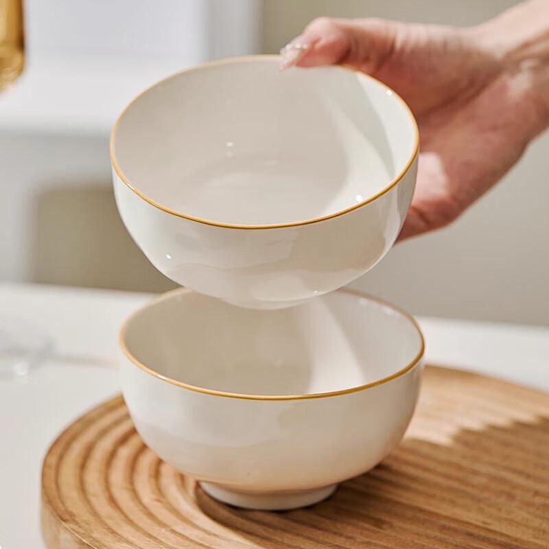 Zhishi Nordic Ceramic Underglaze Noodle Bowl Set