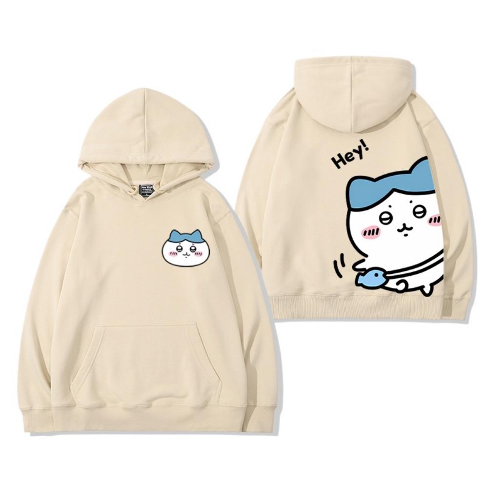 Ladies' Cute Hoodie Chiikawa Hooded Hoodie Hachiware Girls' Casual Sweater Usagi Loose Fashion Trend Women's Hoodie