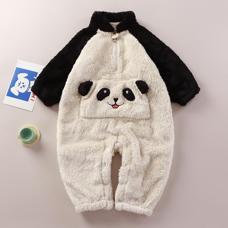 Baby Winter With Plush Panda Design For Newborns And Toddlers