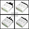65W High-Power 6-Port USB Fast Charger for Mobile Phones (US/EU/UK Standard)