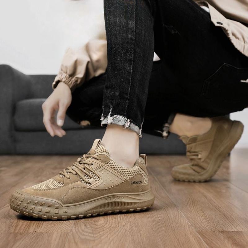 Original Men's Mesh Breathable Casual Sneakers Platform Non-slip Tooling Shoes for Men Outdoor Hiking Running Casuals Zapatillas