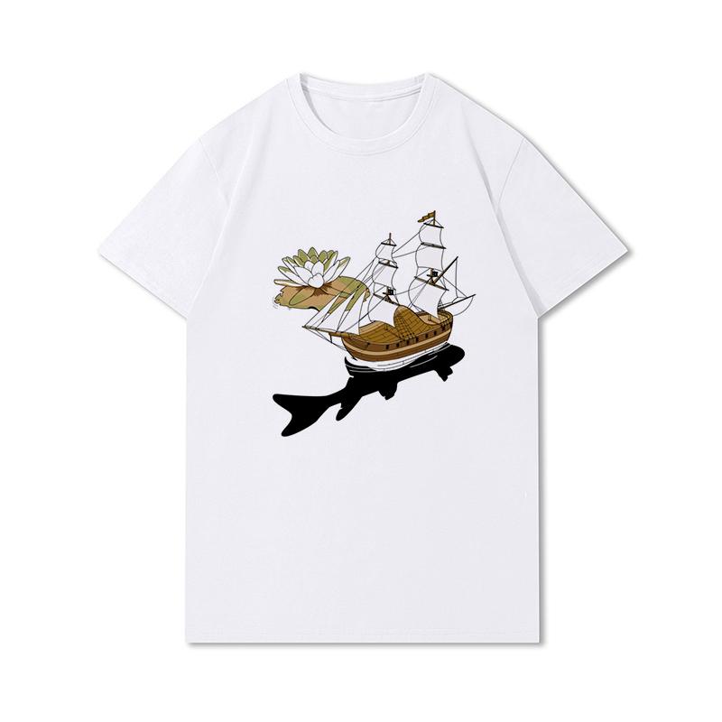 Summer Graphic Men Tees Anime Men's T-shirts Harajuku Tops Short Sleeves Oversized Unisex Shirts