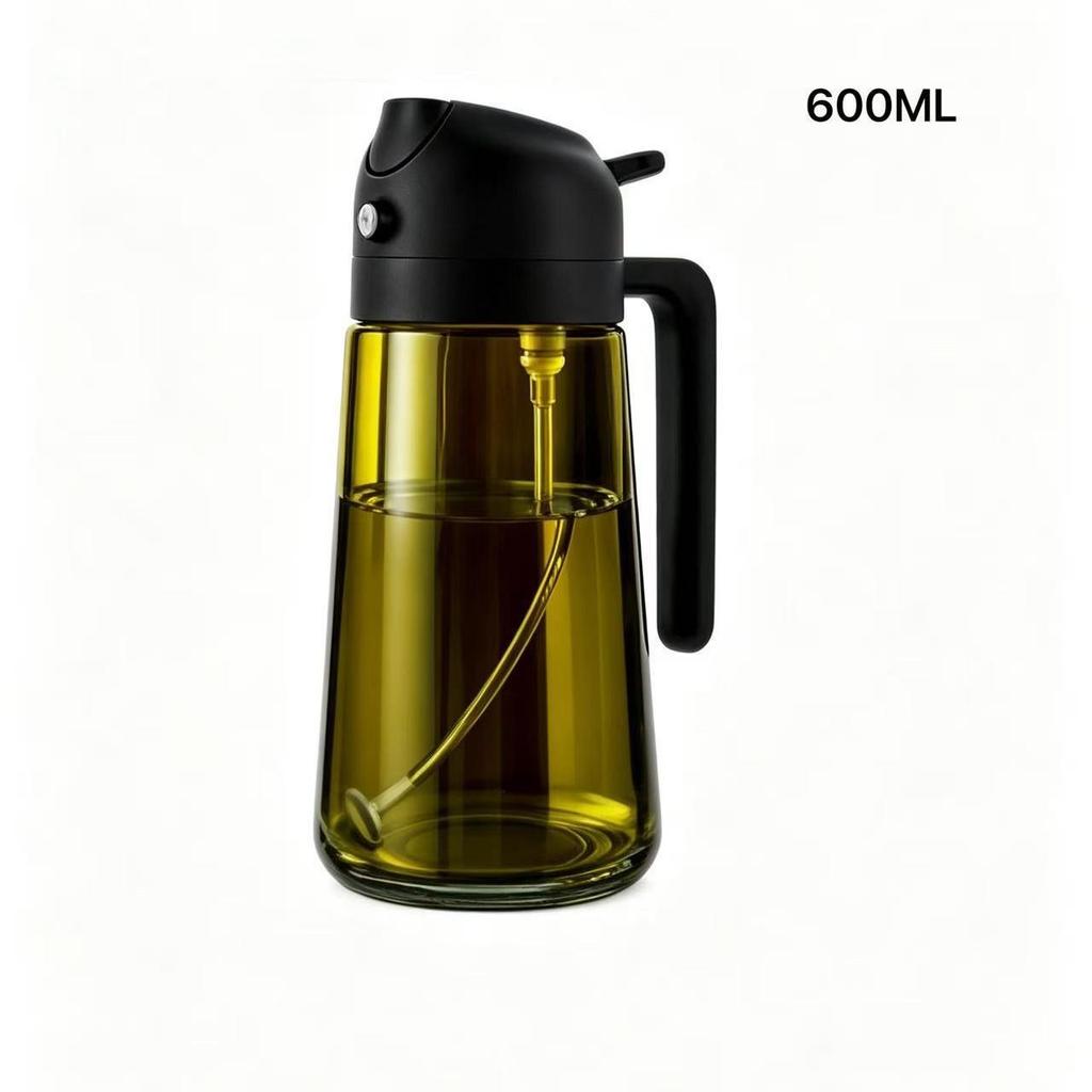 Dual-Use Glass Olive Oil Sprayer Bottle: Atomizing and Light-Blocking Design for Spray or Pouring