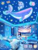 Popular planetarium for home perfect for kids and Features 8 projection unicorn and dolphin and can be used as a bedside lamp or nursing Features
