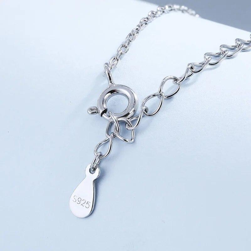 5ct Genuine Colorless Moissanite Pendant for Women Real 925 Sterling Silver Necklace Trendy Wedding Original Jewelry