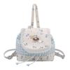 Hello Kitty Mini Girls Backpack With Sewn Details And Soft Structure For School