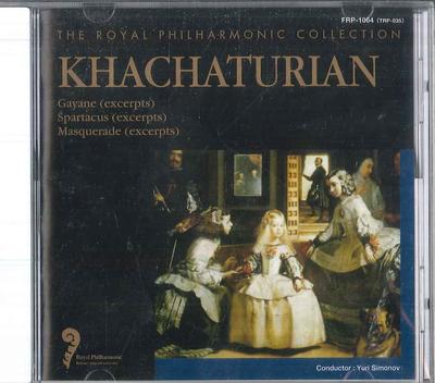 CD  - Gayane, Spartacus, Masquerade FRP1064 TRING INTERNATI Japan Classical Used