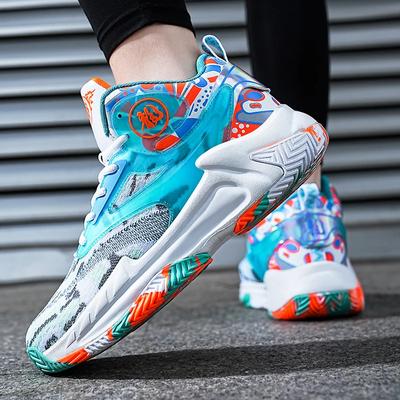 Neue Herren Basketballschuhe Atmungsaktiv Rutschfest Kostenloser Versand Sportlich Männlich Bequem Basketballtraining Original Turnschuhe Schuhe