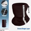 Adjustable Multifunctional Neck Warmer: Windproof Skiing & Cycling Gaiter for Autumn & Winter