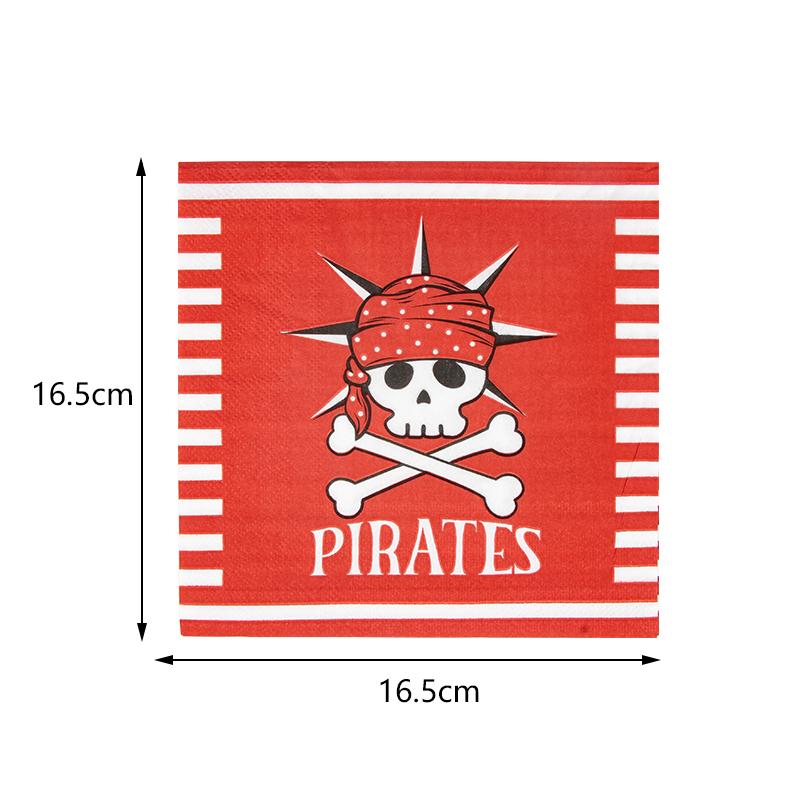 Pirates Captain Theme Party Decoartion Disposable Tableware Compass Gold Coin Pirate Eye Patch Telescope Halloween Kids Gift Toy