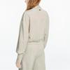 Puma Infuse Solid Color High Neck Pullover Sweatshirt Women sweatshirt Ivory 531926-73