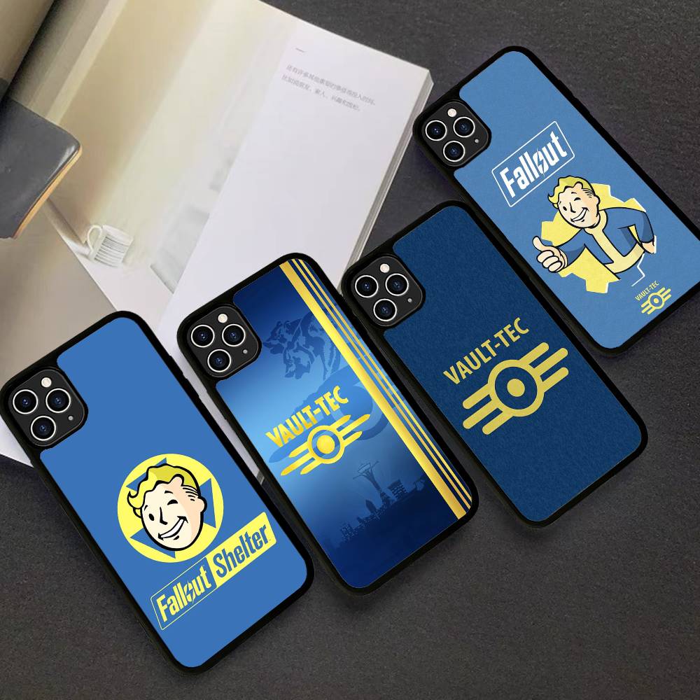 F-Fallout S-Series 4 Cool Game PC+TPU Phone Case For iPhone 17 16 15 14 13 12 11 Pro Max Plus Kawaii Cartoon Cover