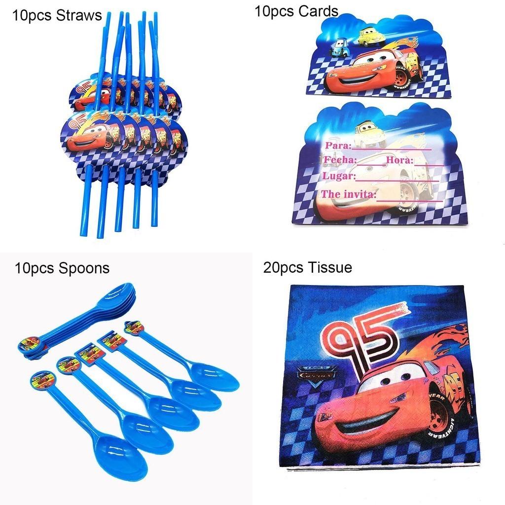 Machen Sie Ihre Party lustiger mit Geburtstagsfeier-Zubehör im Mcqueen Cars-Thema!