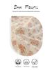 Class A Double Layer Gauze Bedding Set: Bubble Comforter Cover with Washed Cotton for Student Dorms, 3 or 4 Pieces.