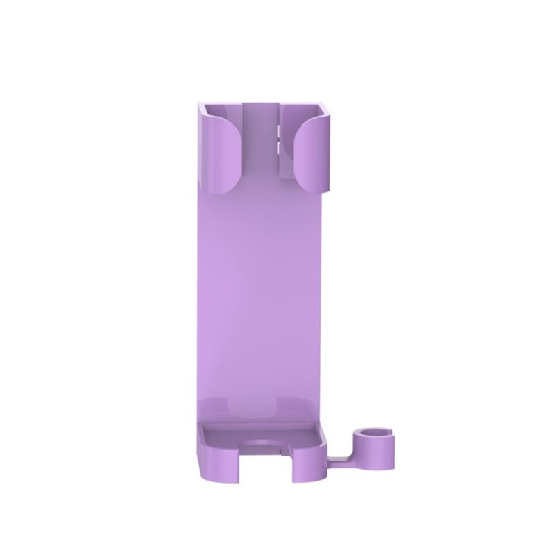 Easy No Tools Required Wall Mount Holder For Hair Dryer And Curling Iron Organizers Space Saving Design Made Of ABS