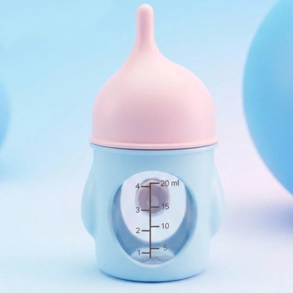 Visible Scale Pet Milk Bottle Silicone Nipple Pet Feeding Bottle Cat Feeding Bottle Newborn Puppy