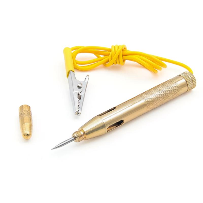Practical New Test pens Car Circuit Fuse Electrical Testers Voltage Tester 6V/12V/24V Probe Pen Pencil Test Light Fuse Holders1