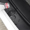 New Universal Car Door Sill Protection Strip Tough Imitation Carbon Fiber Leather Durable Decorative Car Sticker Accessories