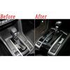 Carbon Fiber Pattern Gear Shift Box Overlay Frame Molding For Civic 2016-