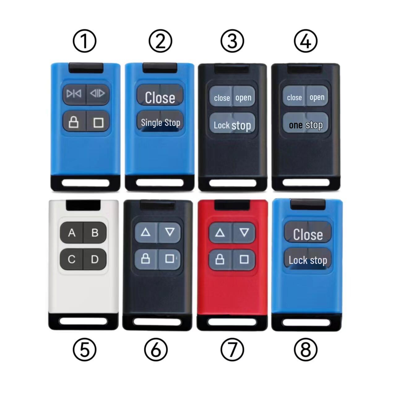 60-Channel Multi-Frequency Digital Remote Control Duplicator Battery 12V27A